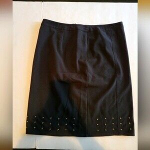 Worthington Women Black pencil Skirt Size 8